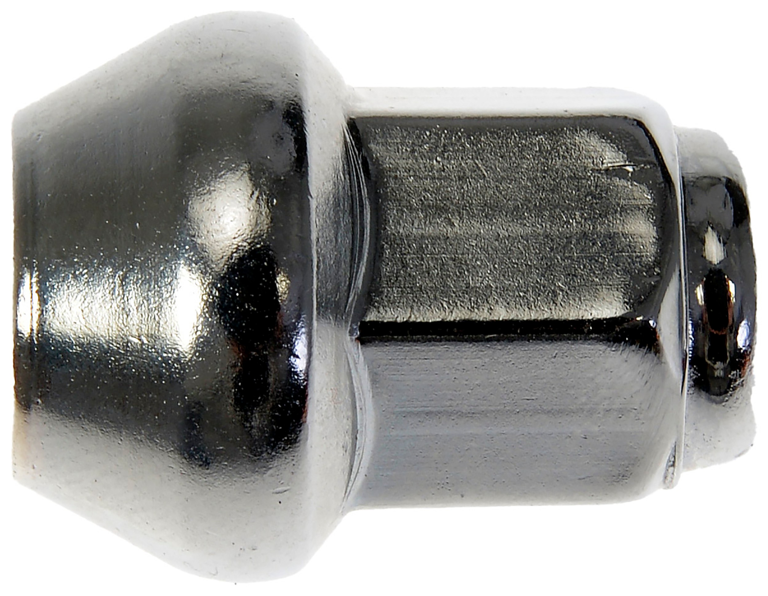 Wheel Nut M12-1.50 Flat Top Nut - 17mm Hex, 32mm Length
