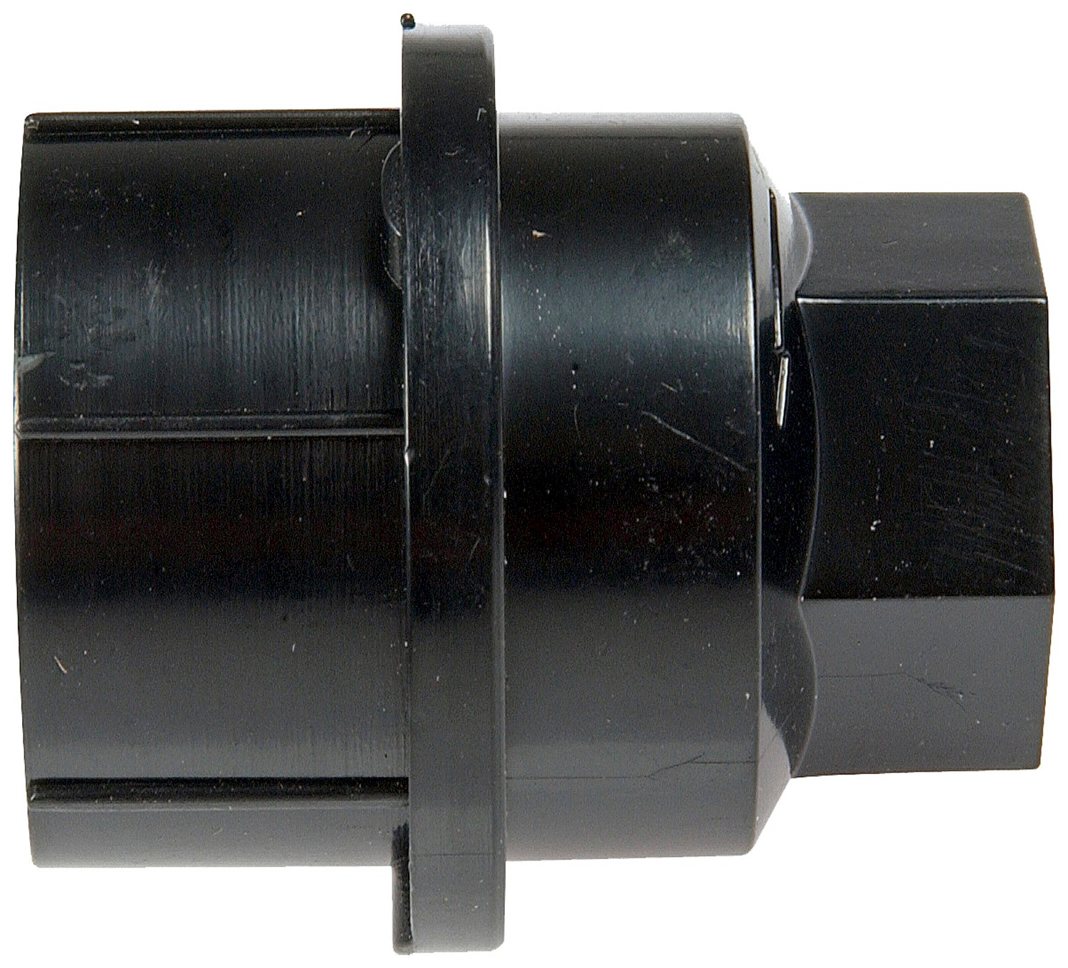 Black Wheel Nut Cover M27-2.0, Hex 21mm