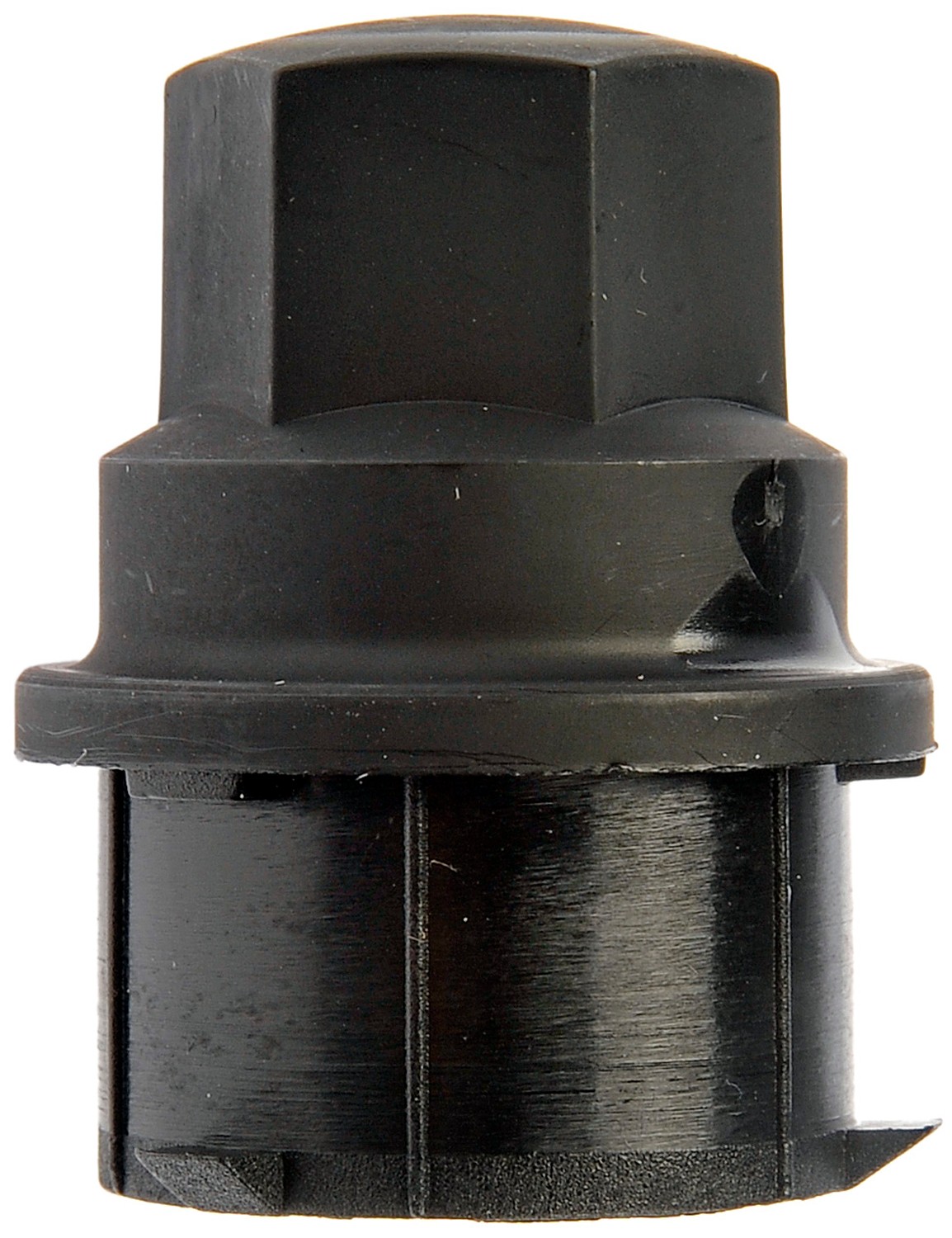 Black Wheel Nut Cover M24-2.0, Hex 19mm