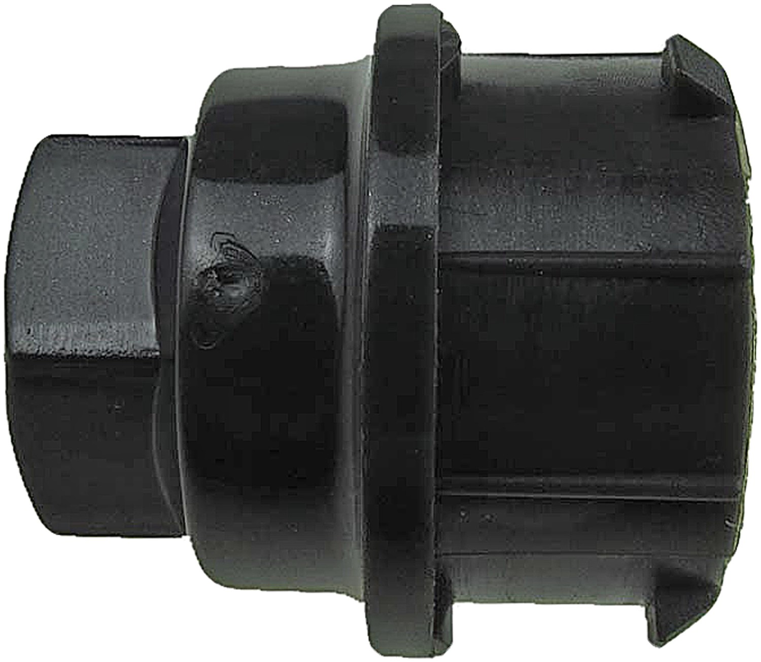 Lt. Black Metallic Plastic Wheel Nut Cover M24-2.0 Mod, Hex 19mm