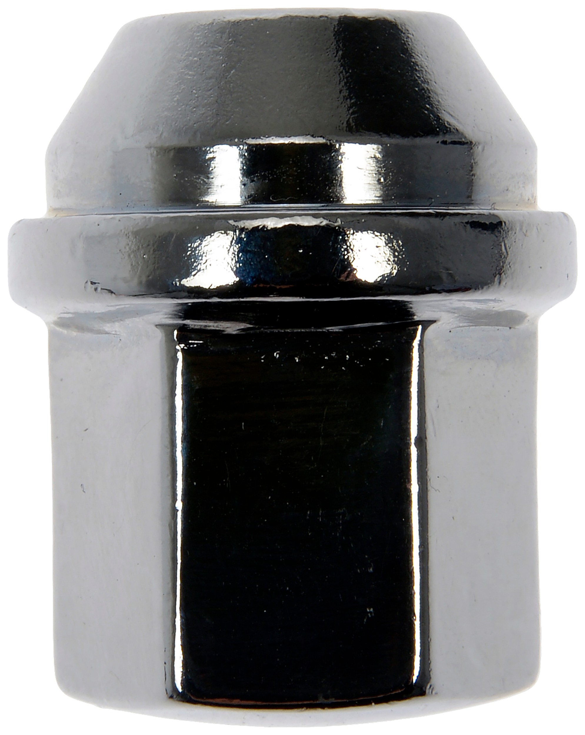 Wheel Nut M14-1.5 Flat Top Nut - 22 mm Hex Size, 36 mm Length