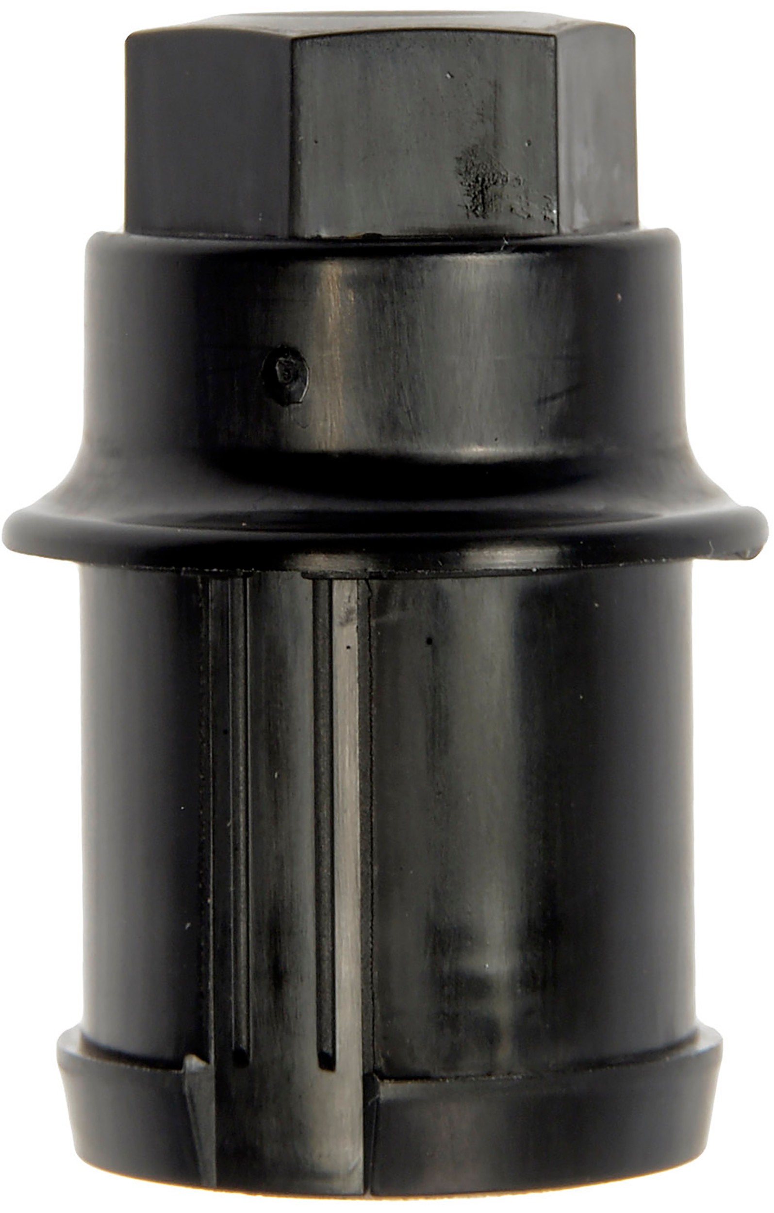 M27-2.0 Black Wheel Nut Cover - Threaded Type