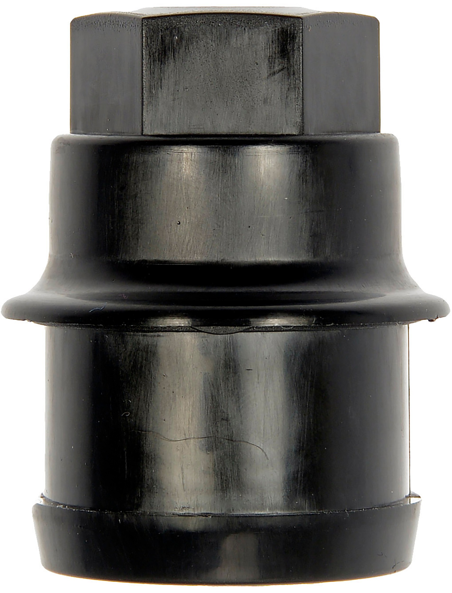 M27-2.0 Black Wheel Nut Cover - Threaded Type