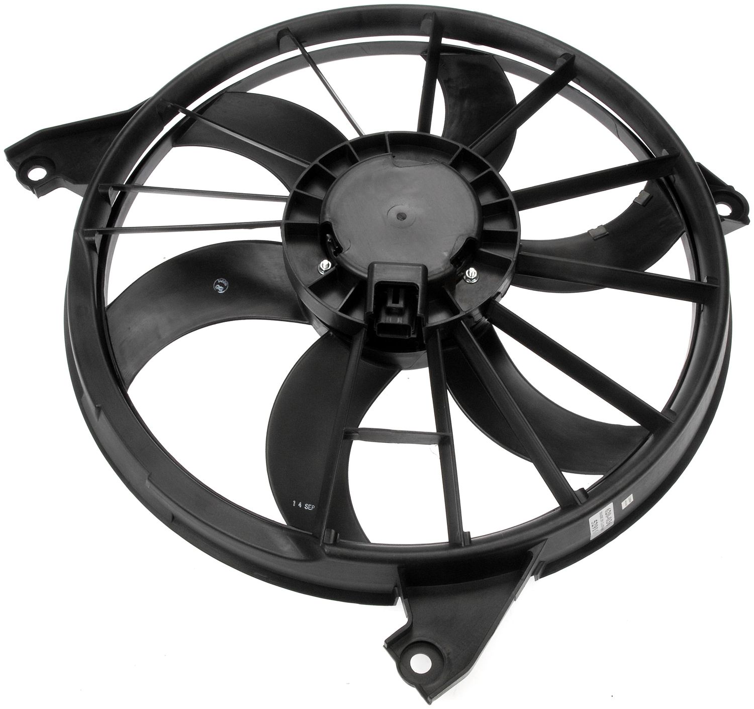 Radiator Fan Assembly Without Controller