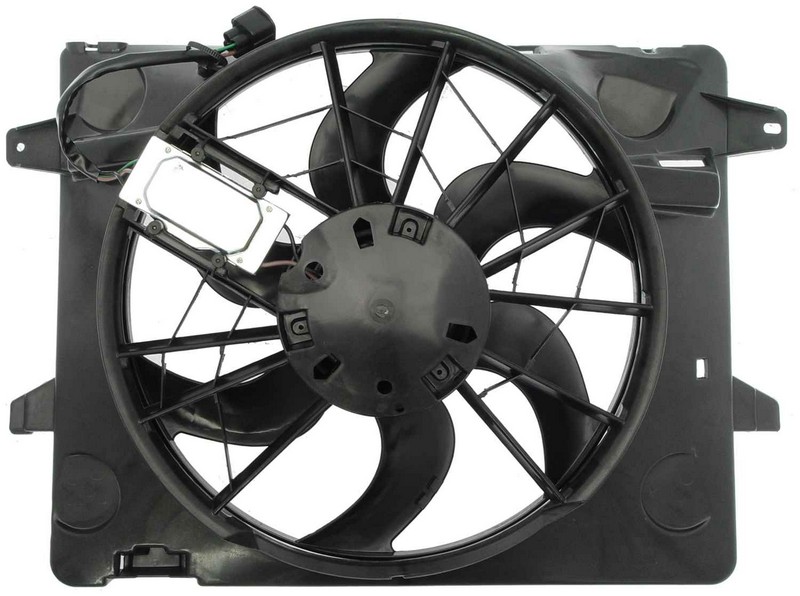 Radiator Fan Assembly With Controller