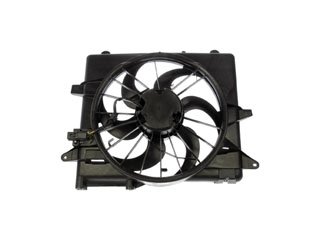 Radiator Fan Assembly With Resistor