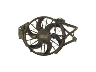 Radiator Fan Assembly With Resistor
