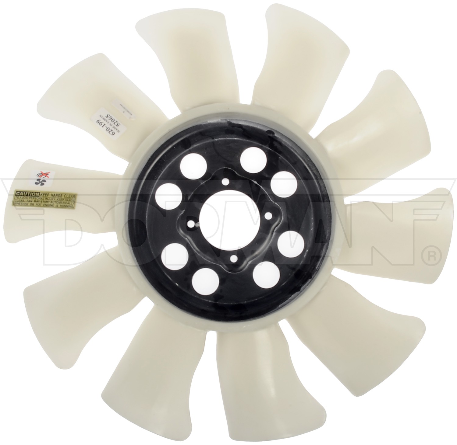 Radiator Fan Blade - Plastic