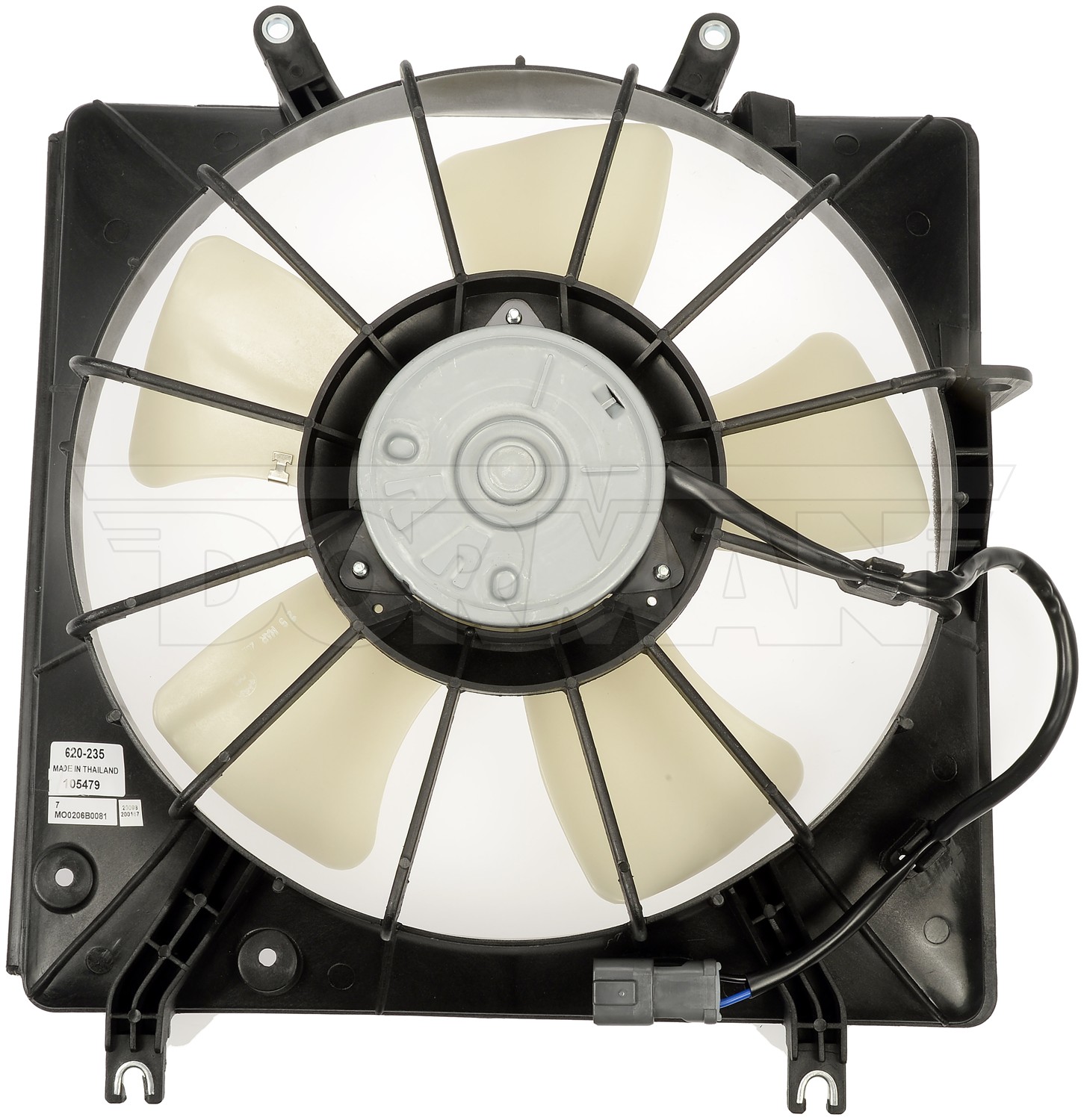Radiator Fan Assembly Without Controller