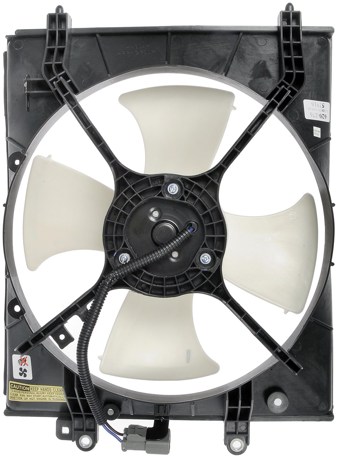 Condenser Fan Assembly Without Controller