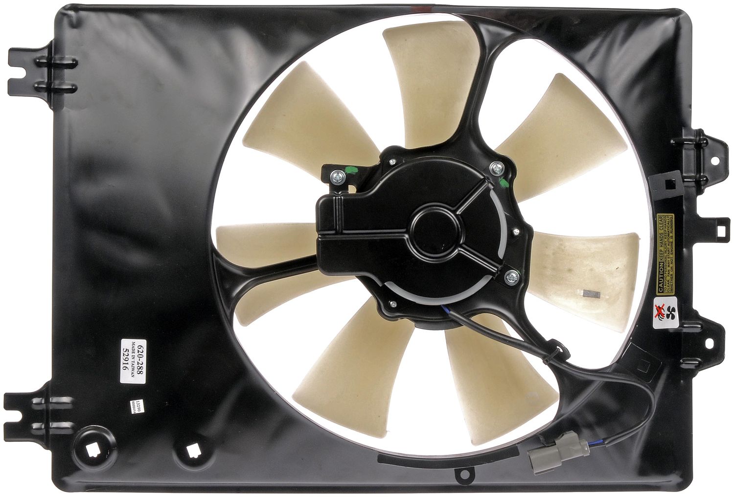 Condenser Fan Assembly Without Controller