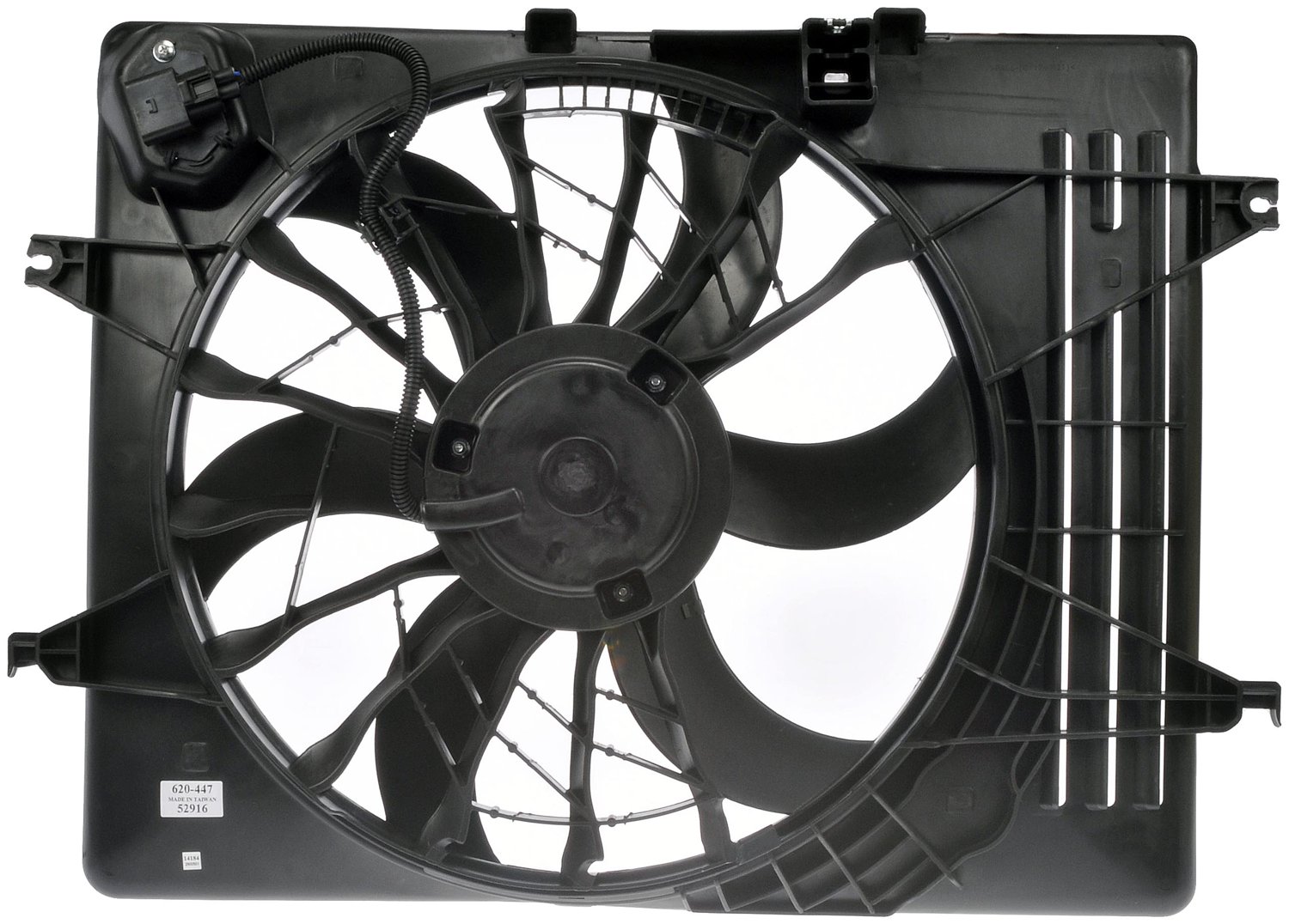 Radiator Fan Assembly Without Controller