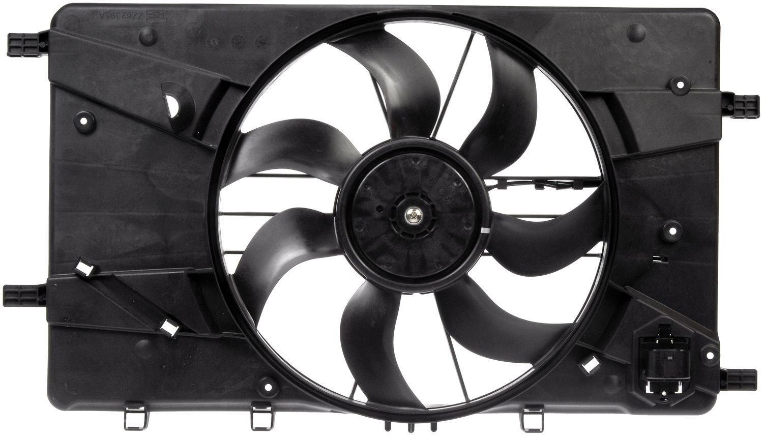 Radiator Fan Assembly Without Controller