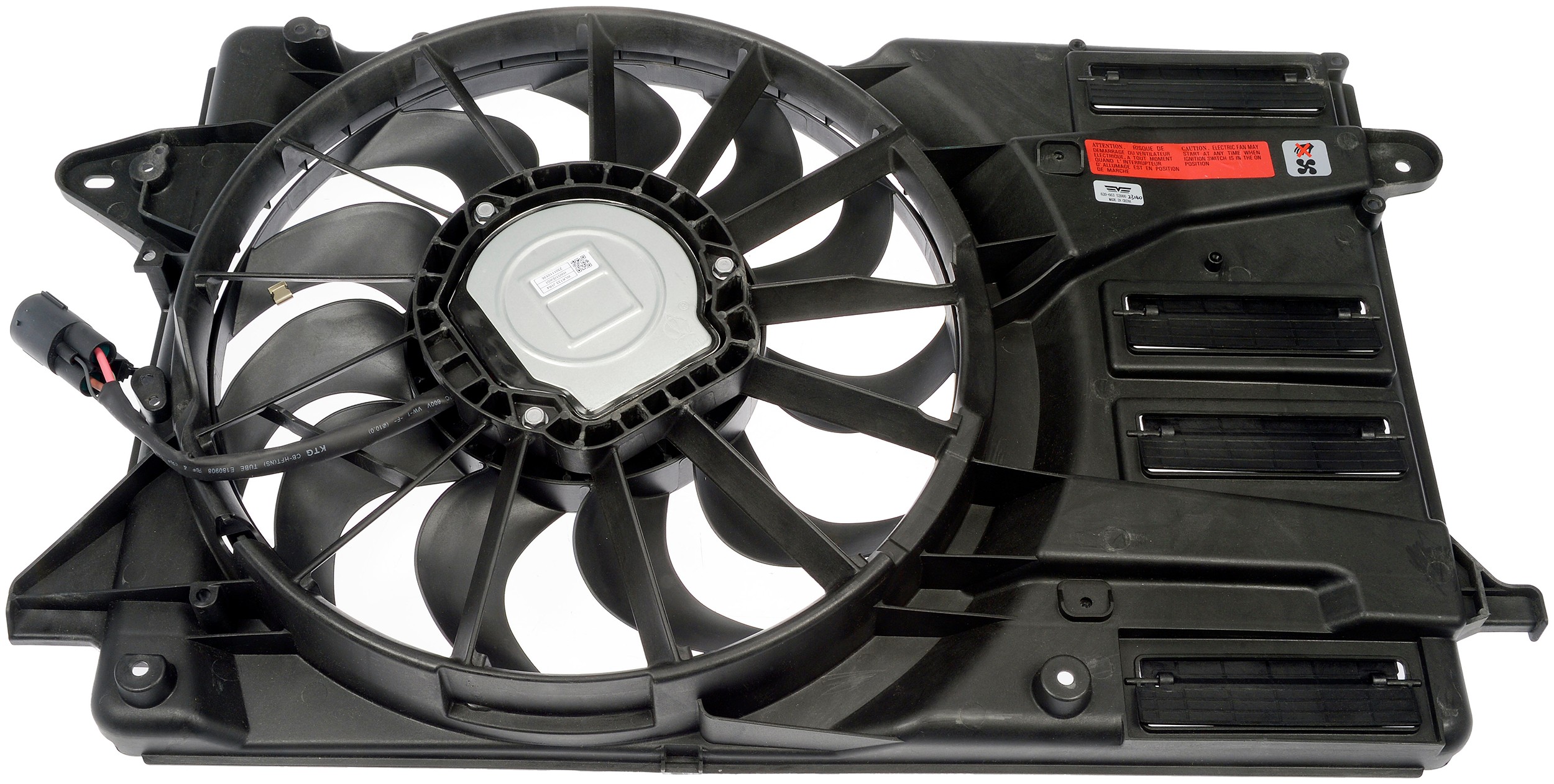 Radiator Fan Assembly With Controller