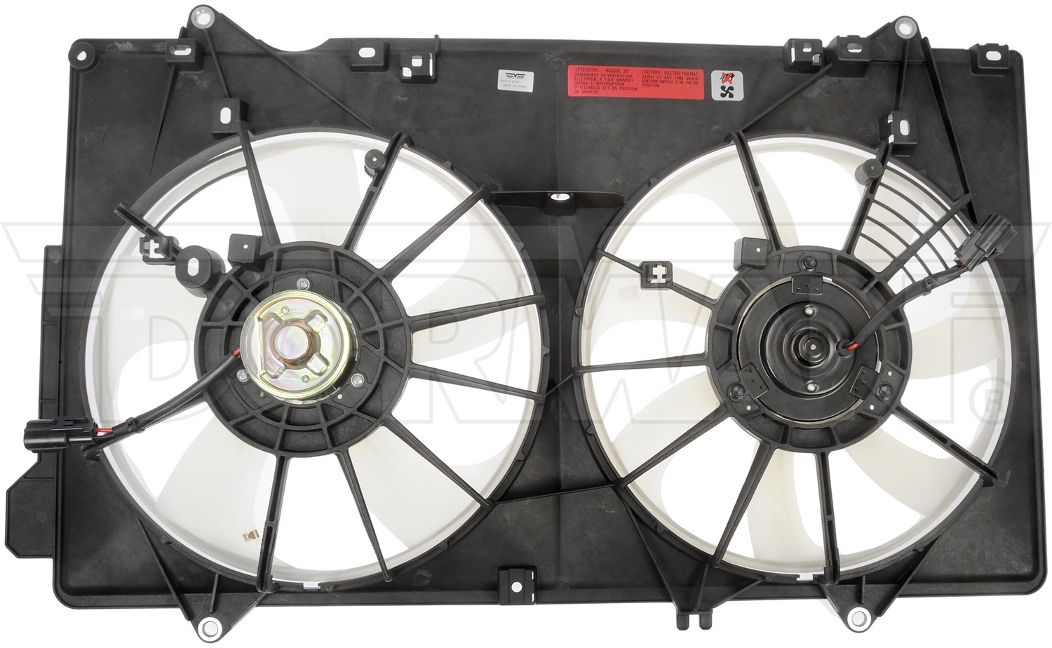 Radiator Fan Assembly Without Controller