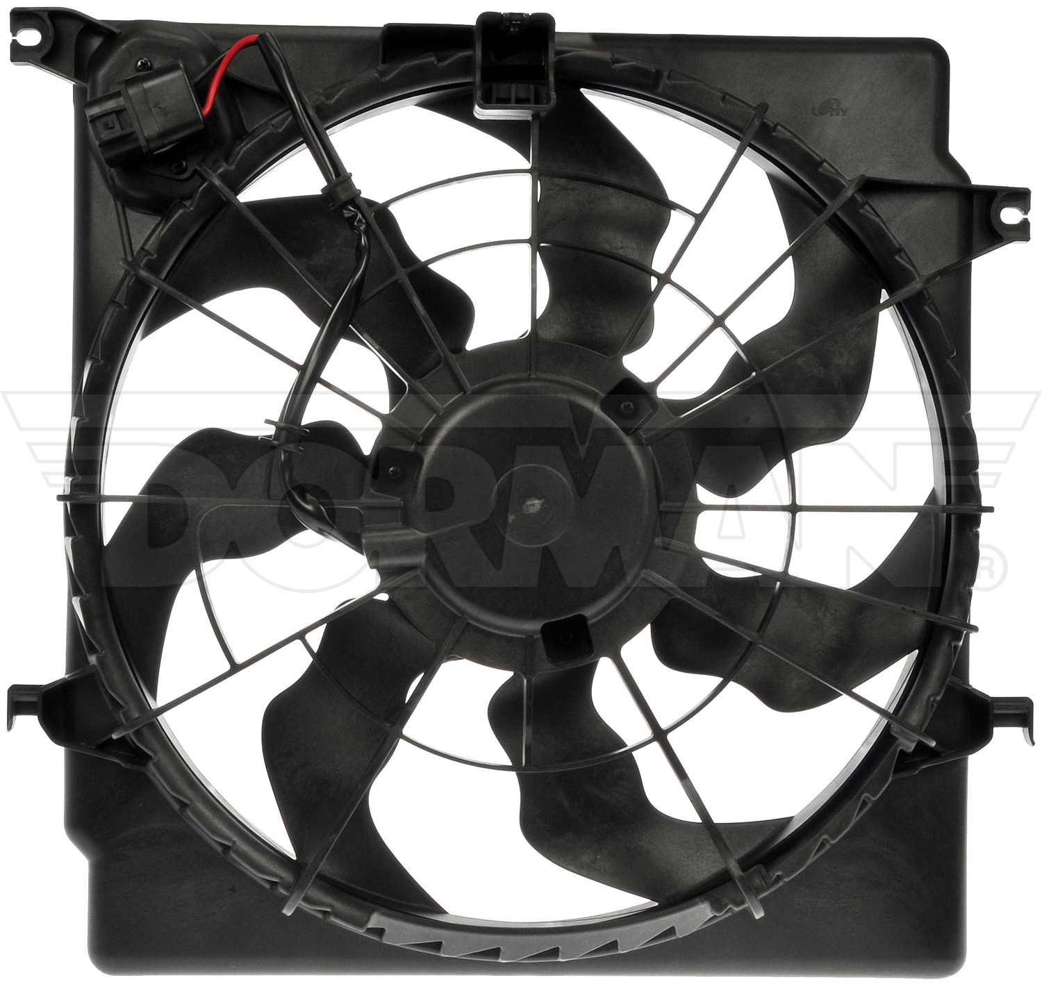 Radiator Fan Assembly Without Controller