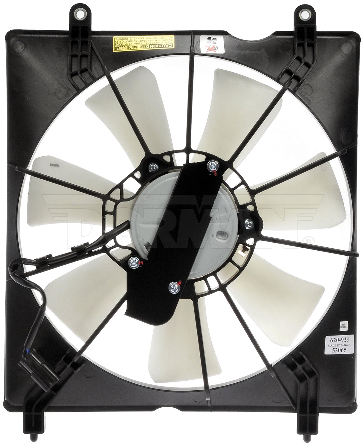 Condenser Fan Assembly Without Controller