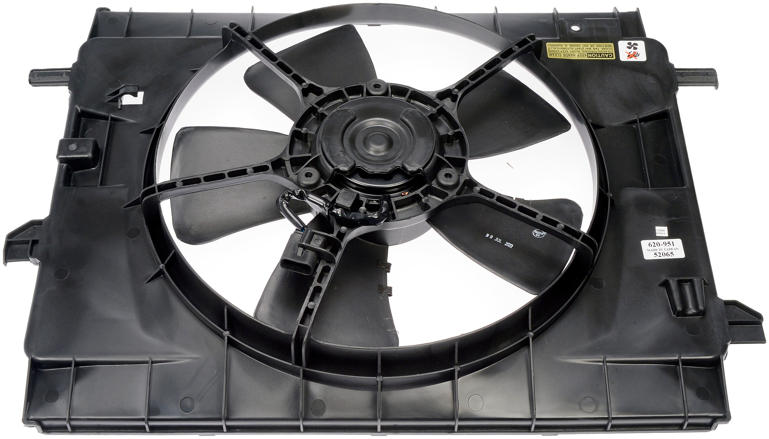 Radiator Fan Assembly Without Controller