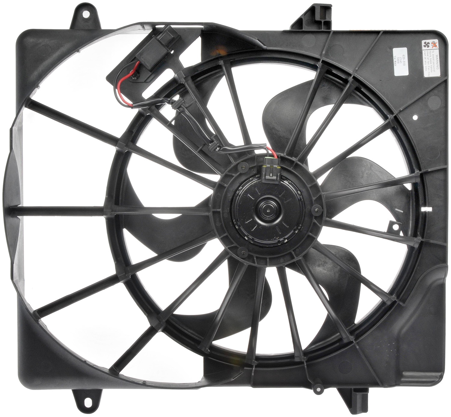 Radiator Fan Assembly Without Controller