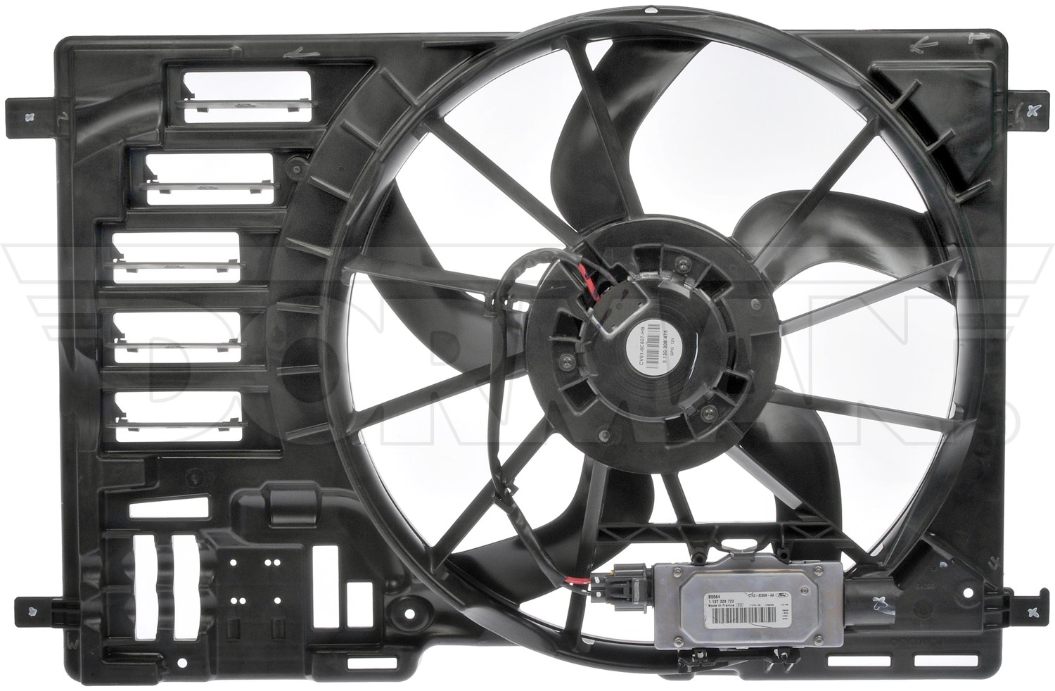 Radiator Fan Assembly With Controller