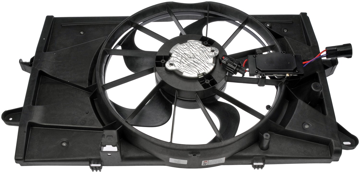 Radiator Fan Assembly With Controller