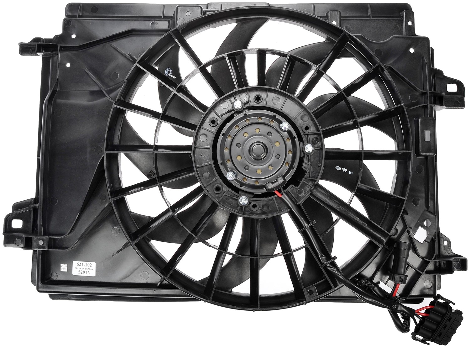 Radiator Fan Assembly Without Controller