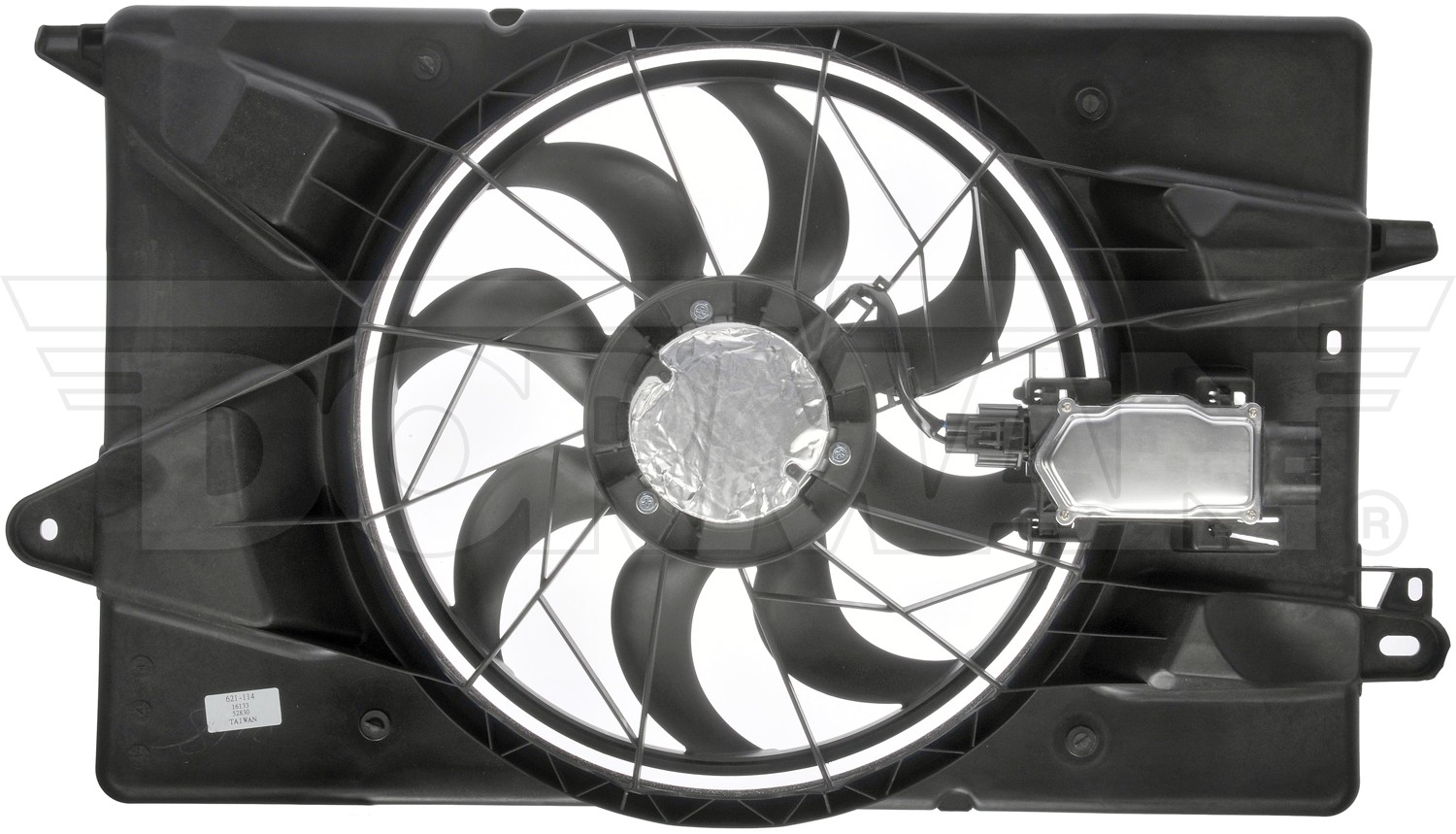 Radiator Fan Assembly With Controller