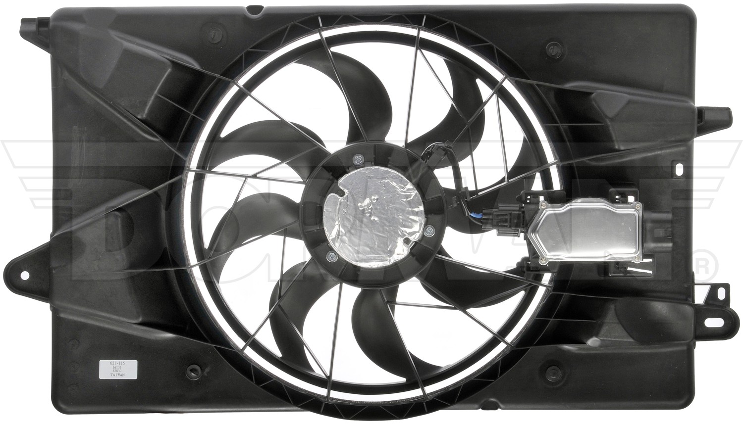Radiator Fan Assembly With Controller