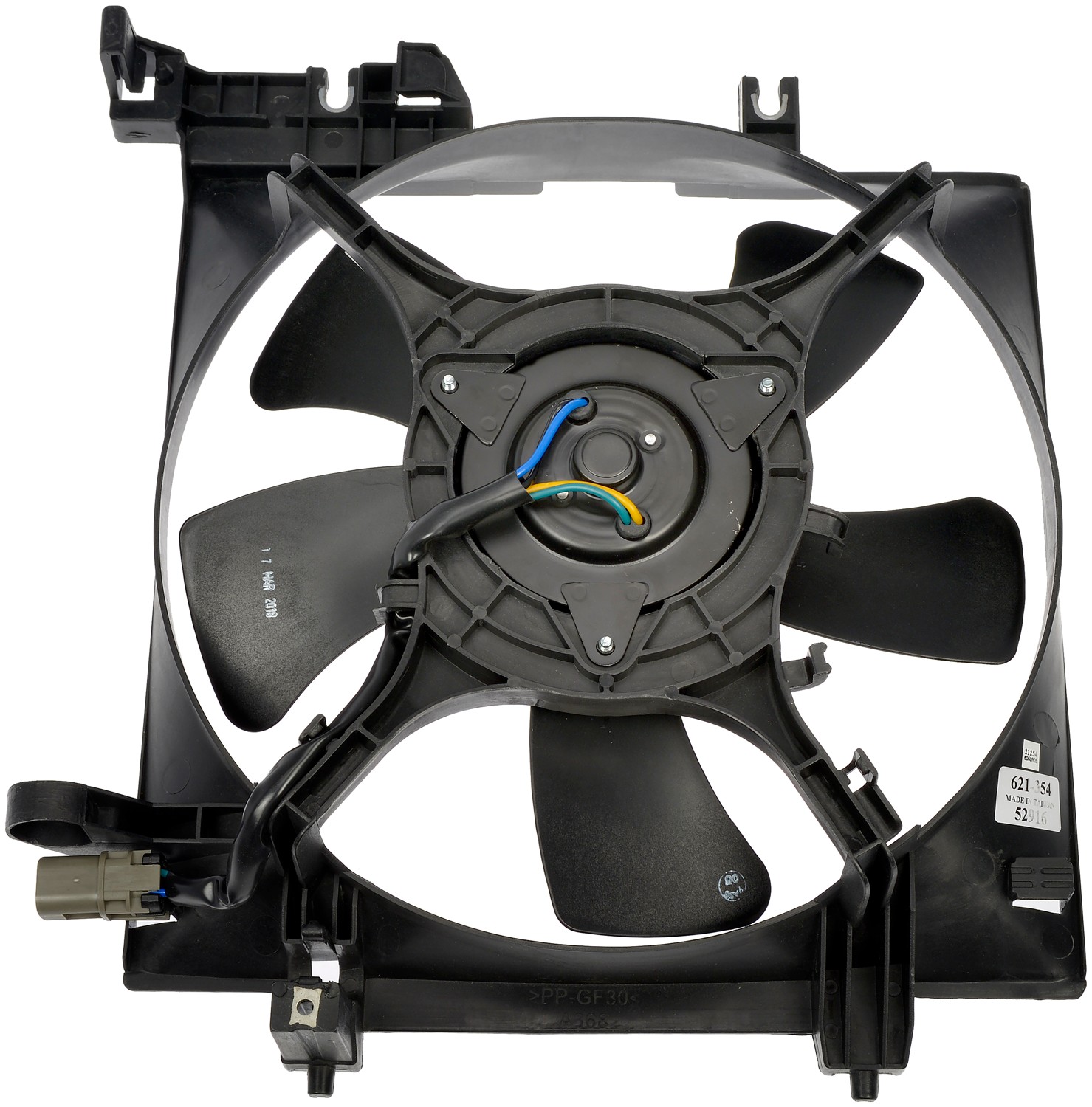 Radiator Fan Assembly Without Controller