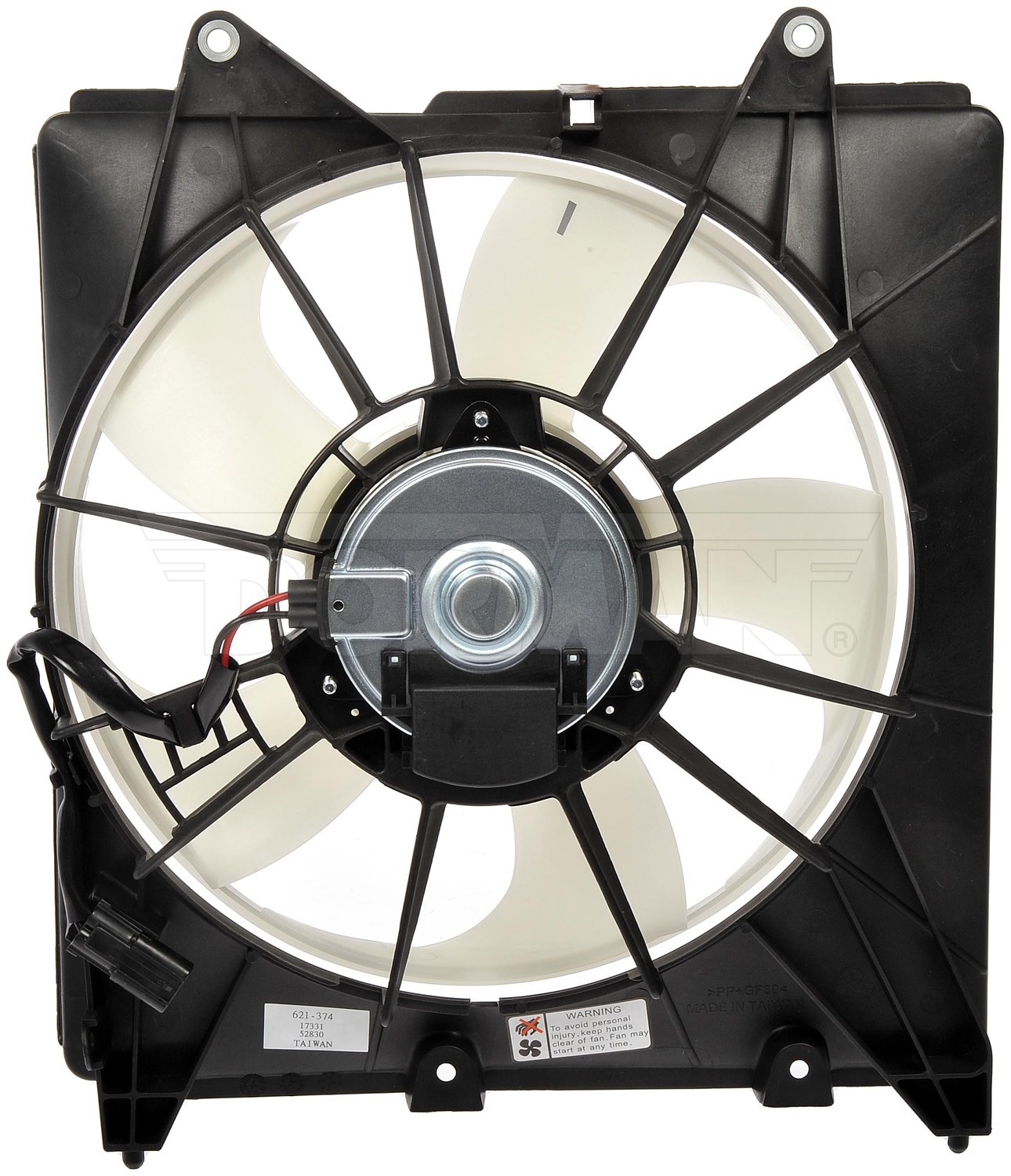 Radiator Fan Assembly Without Controller