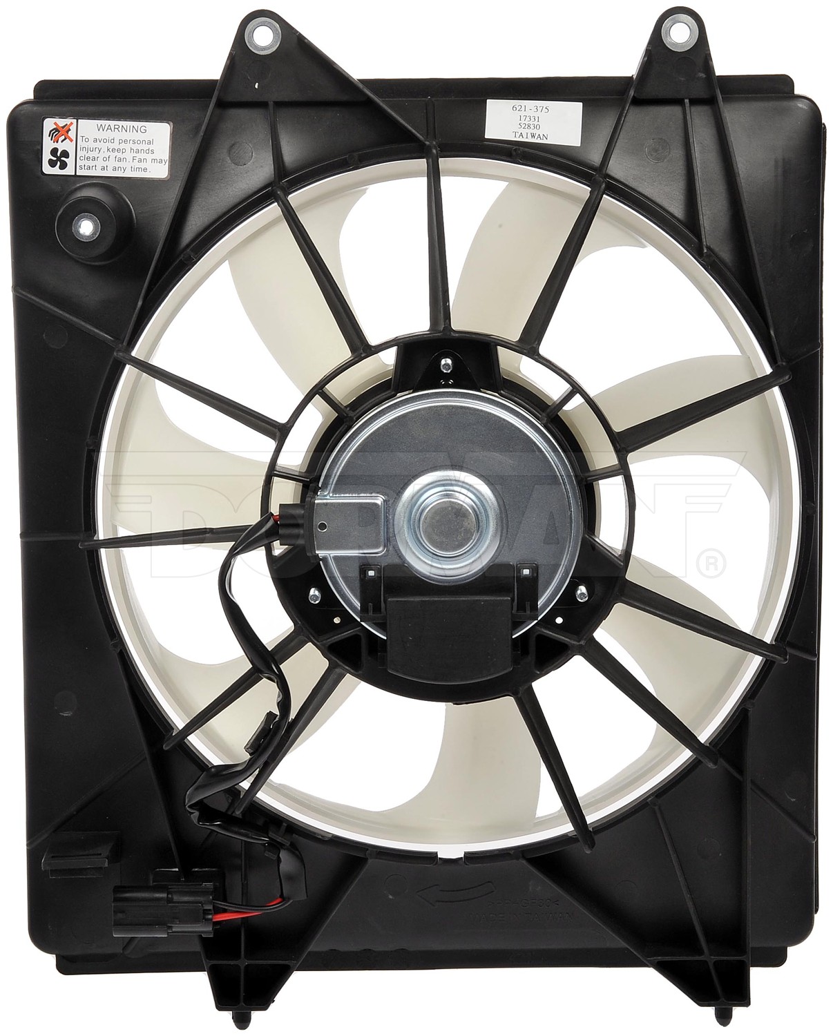 Condenser Fan Assembly Without Controller