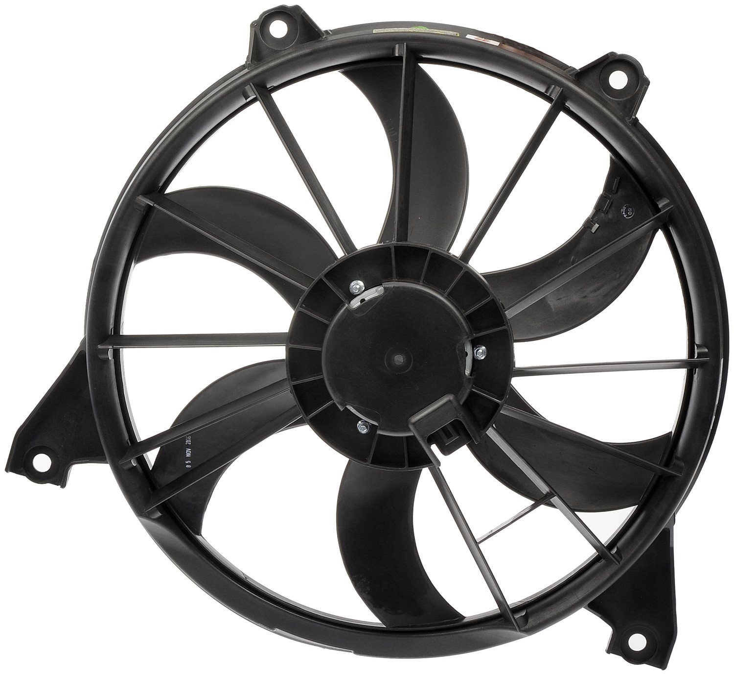 Radiator Fan Assembly Without Controller
