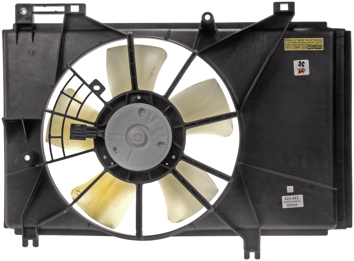 Radiator Fan Assembly Without Controller