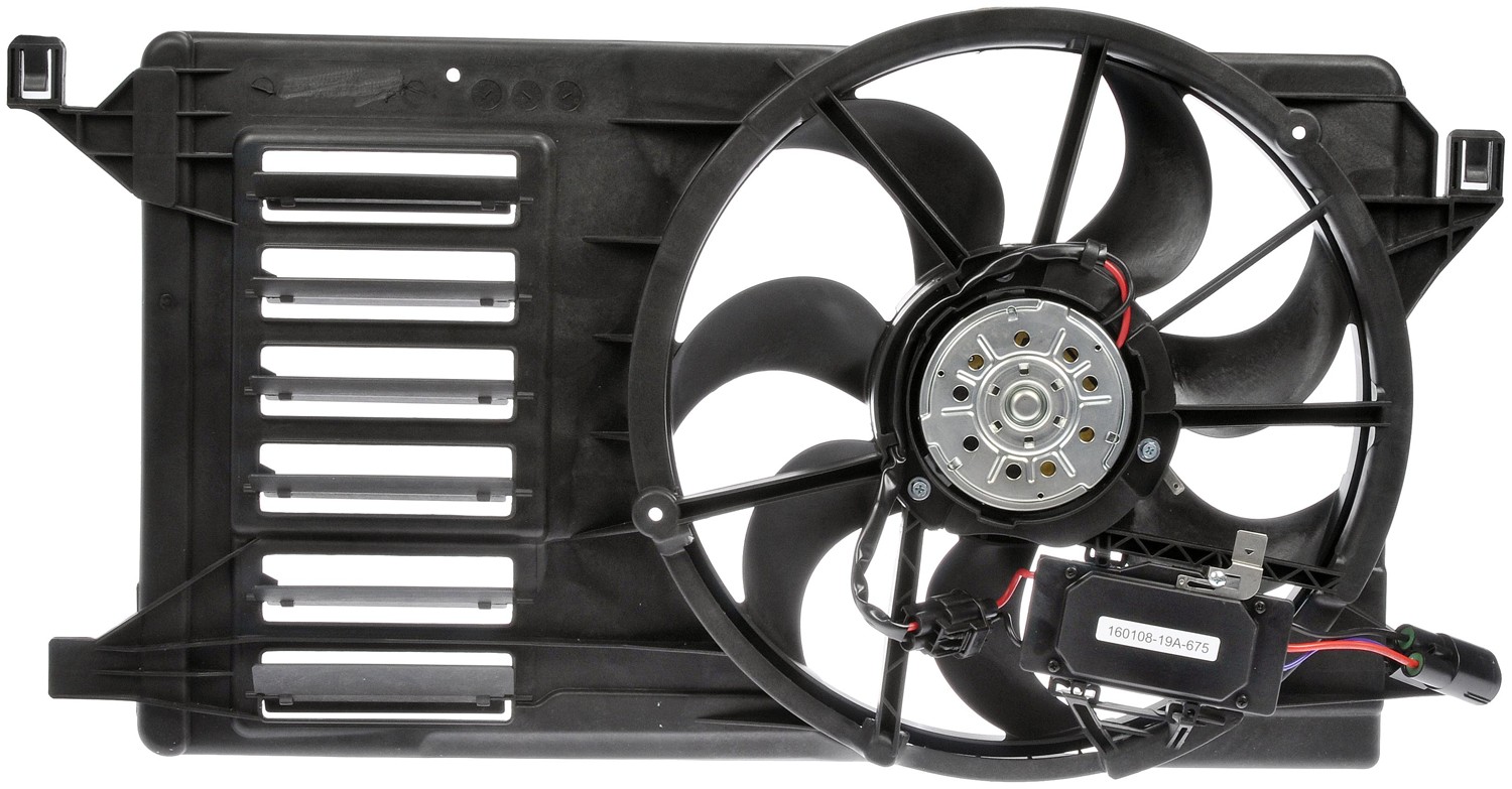 Radiator Fan Assembly With Controller