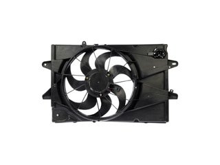 Radiator Fan Assembly With Resistor