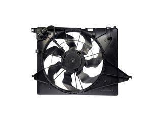 Radiator Fan Assembly With Resistor