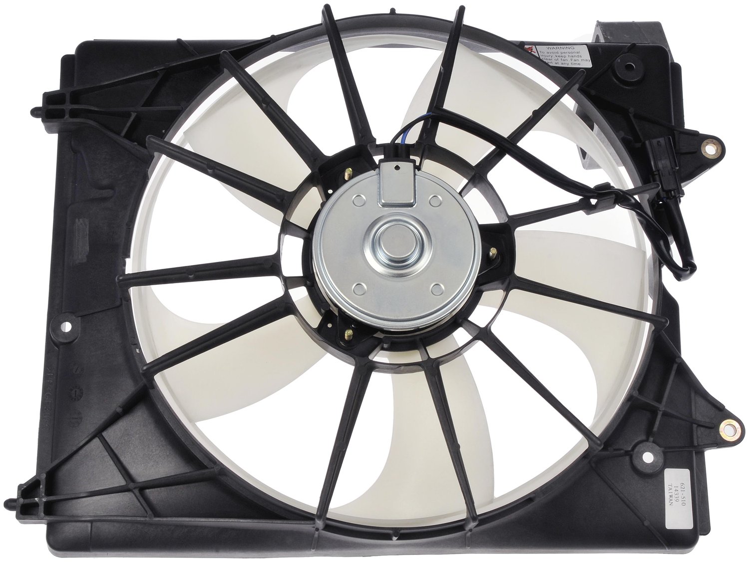 Radiator Fan Assembly Without Controller