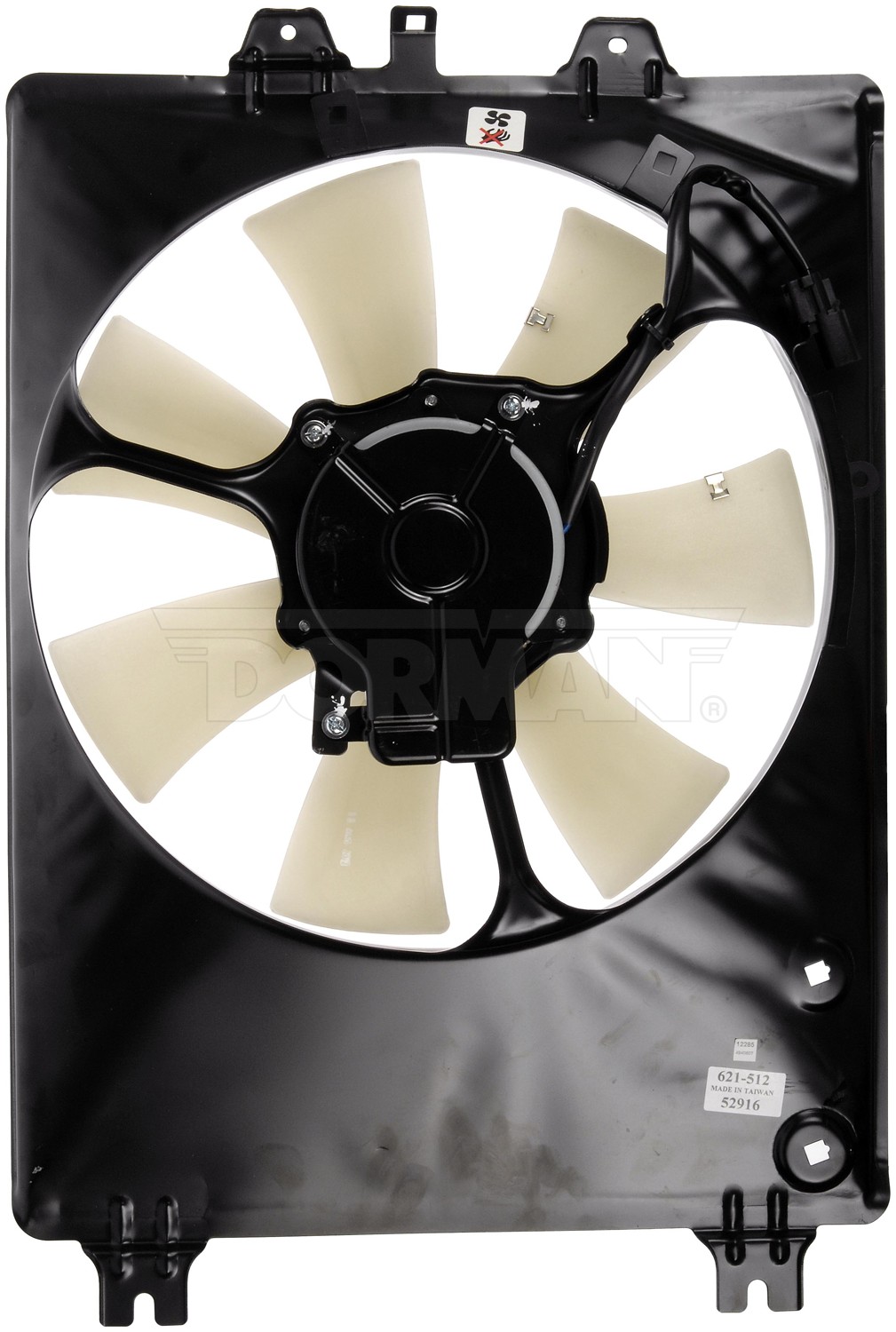 Condenser Fan Assembly Without Controller