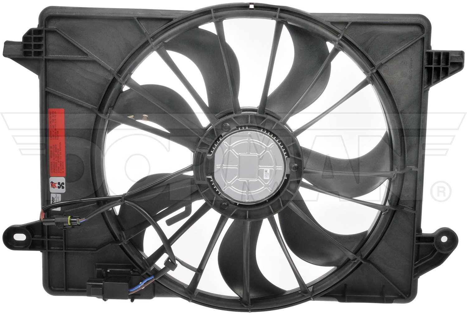 Radiator Fan Assembly Without Controller