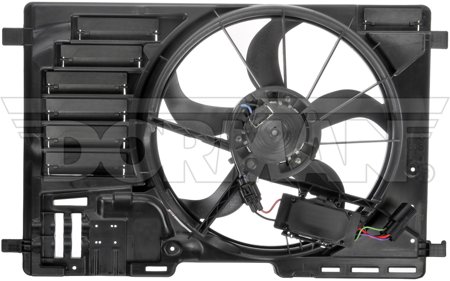 Radiator Fan Assembly With Controller