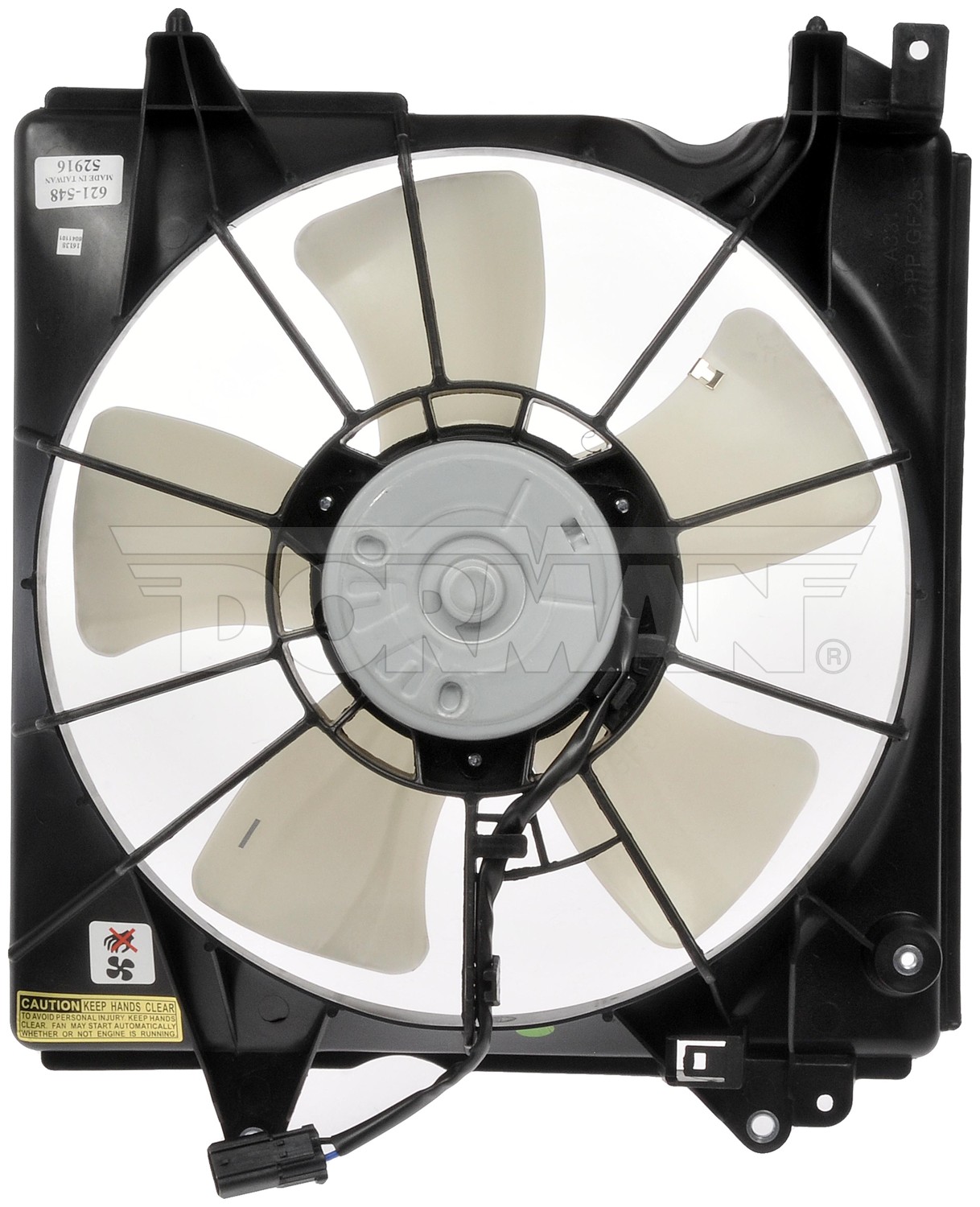 Radiator Fan Assembly Without Controller