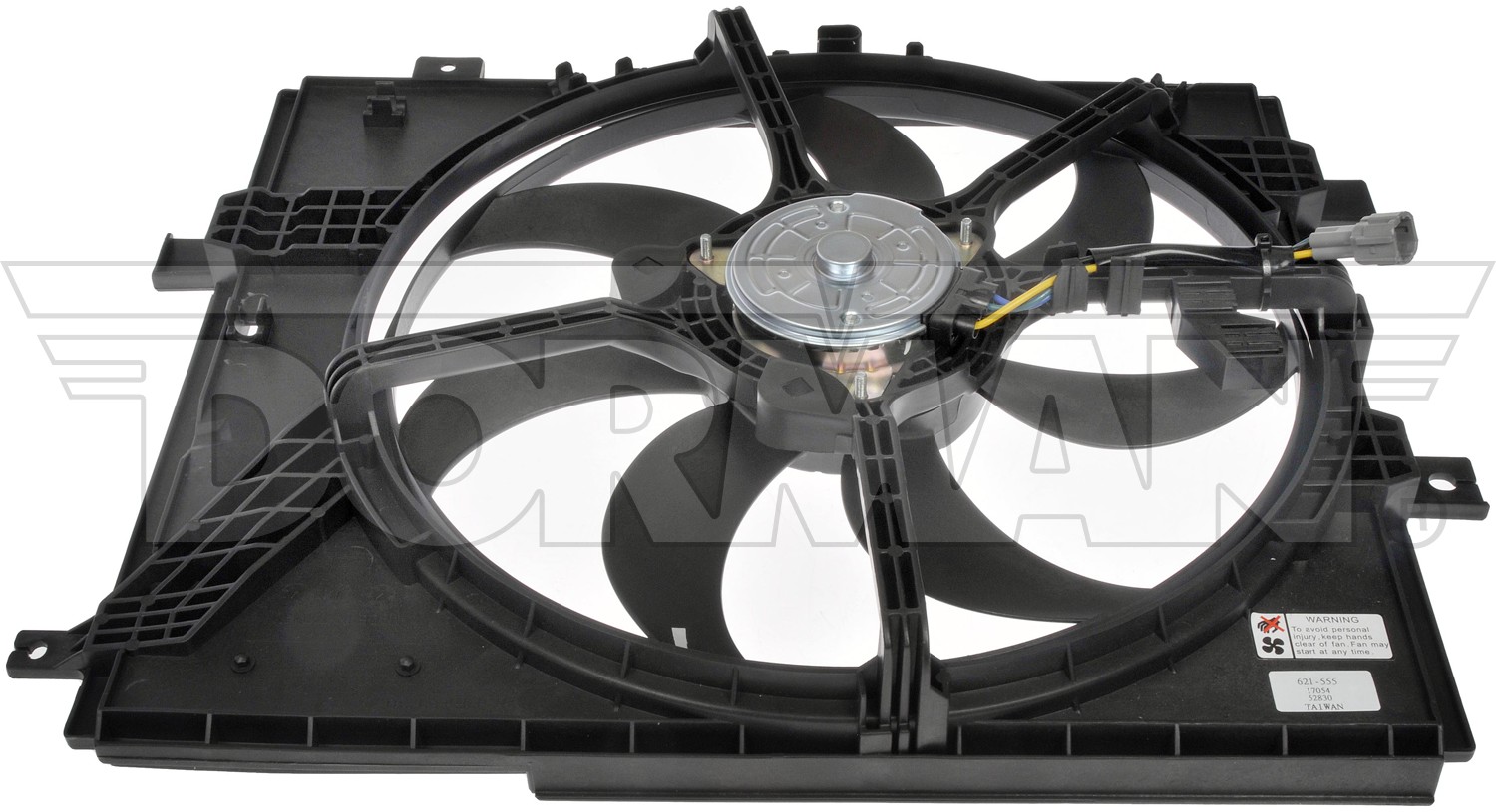 Radiator Fan Assembly Without Controller