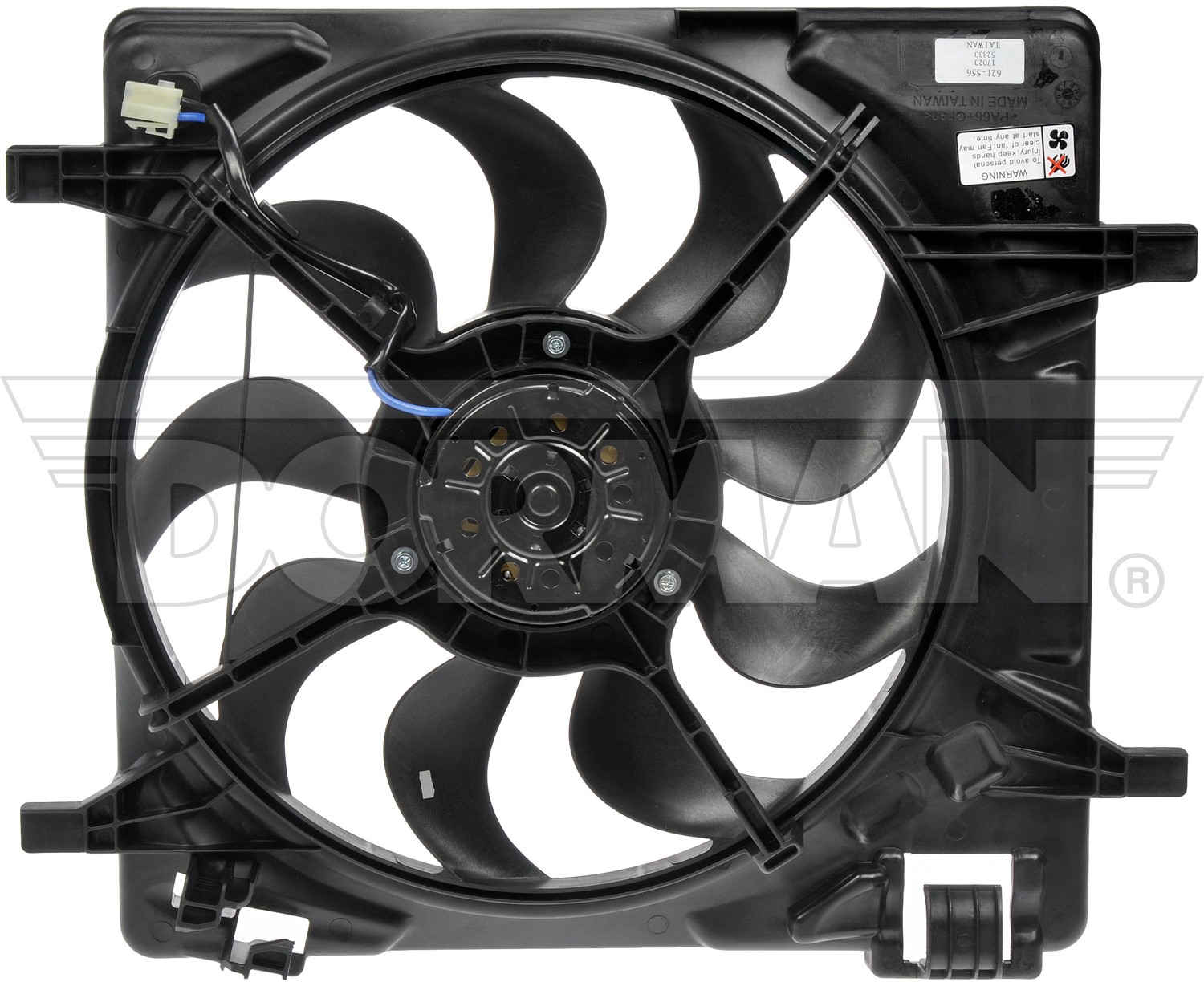 Radiator Fan Assembly Without Controller