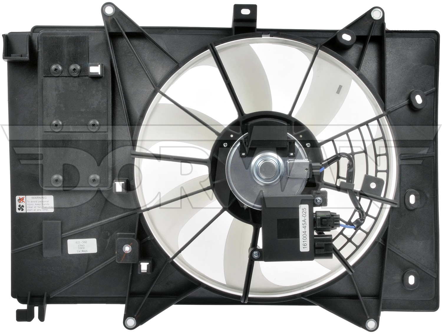 Radiator Fan Assembly Without Controller