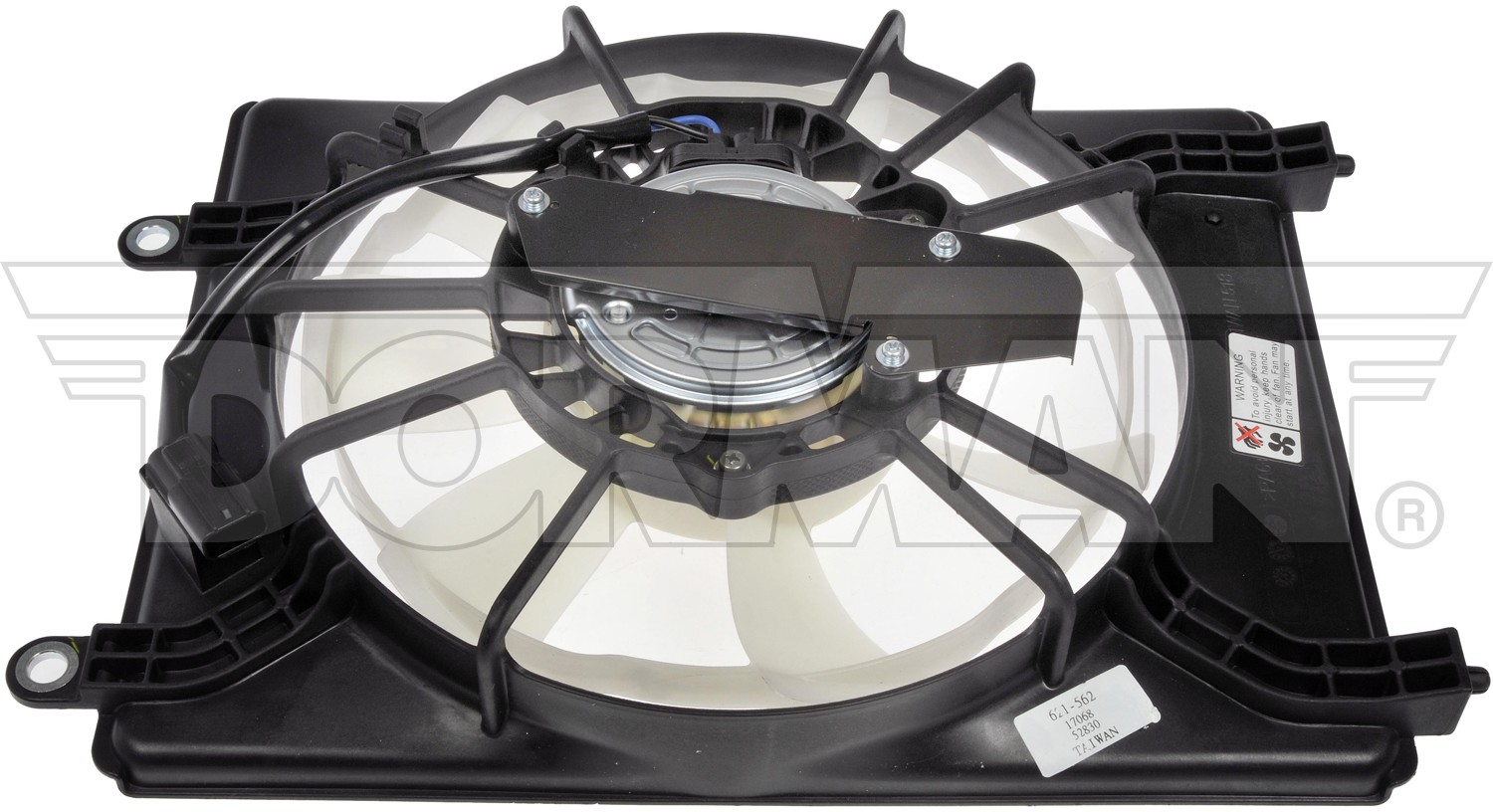 Condenser Fan Assembly Without Controller