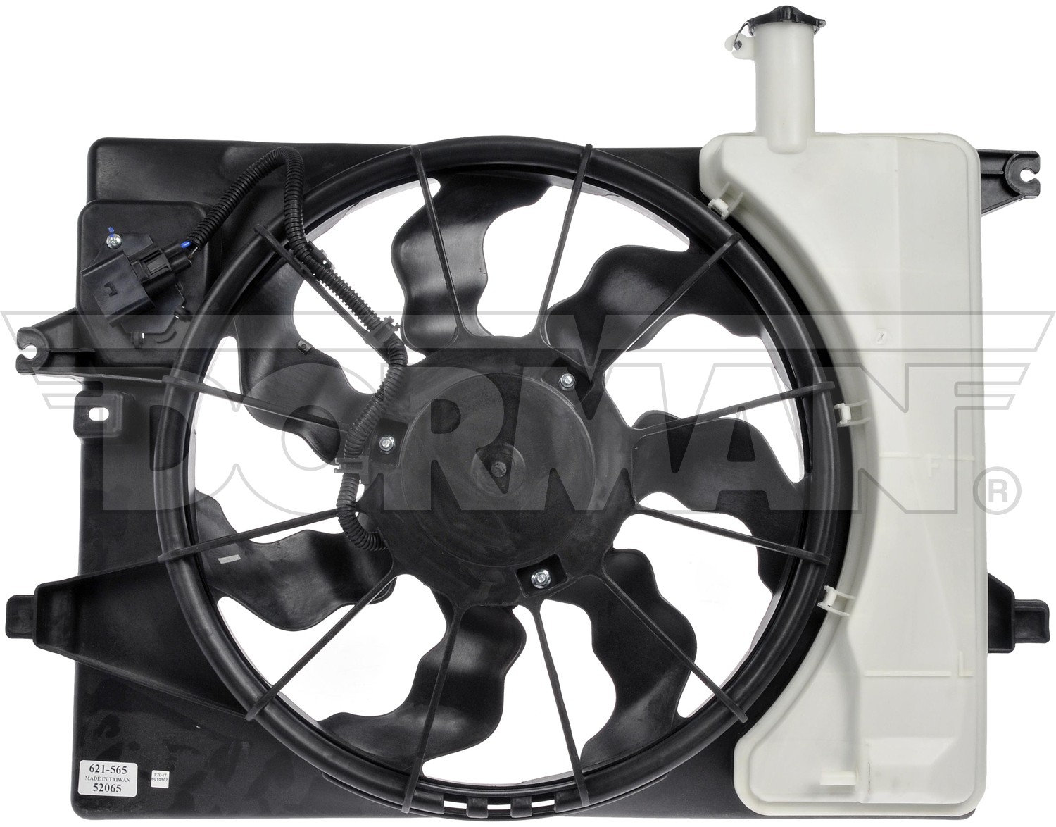 Radiator Fan Assembly Without Controller