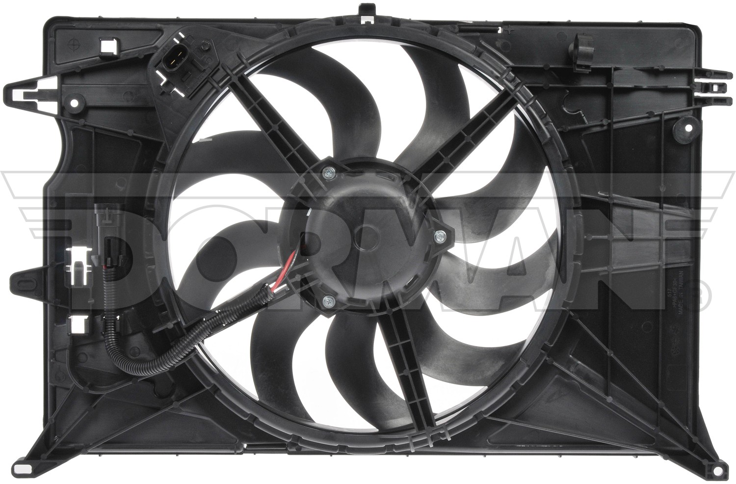 Radiator Fan Assembly Without Controller