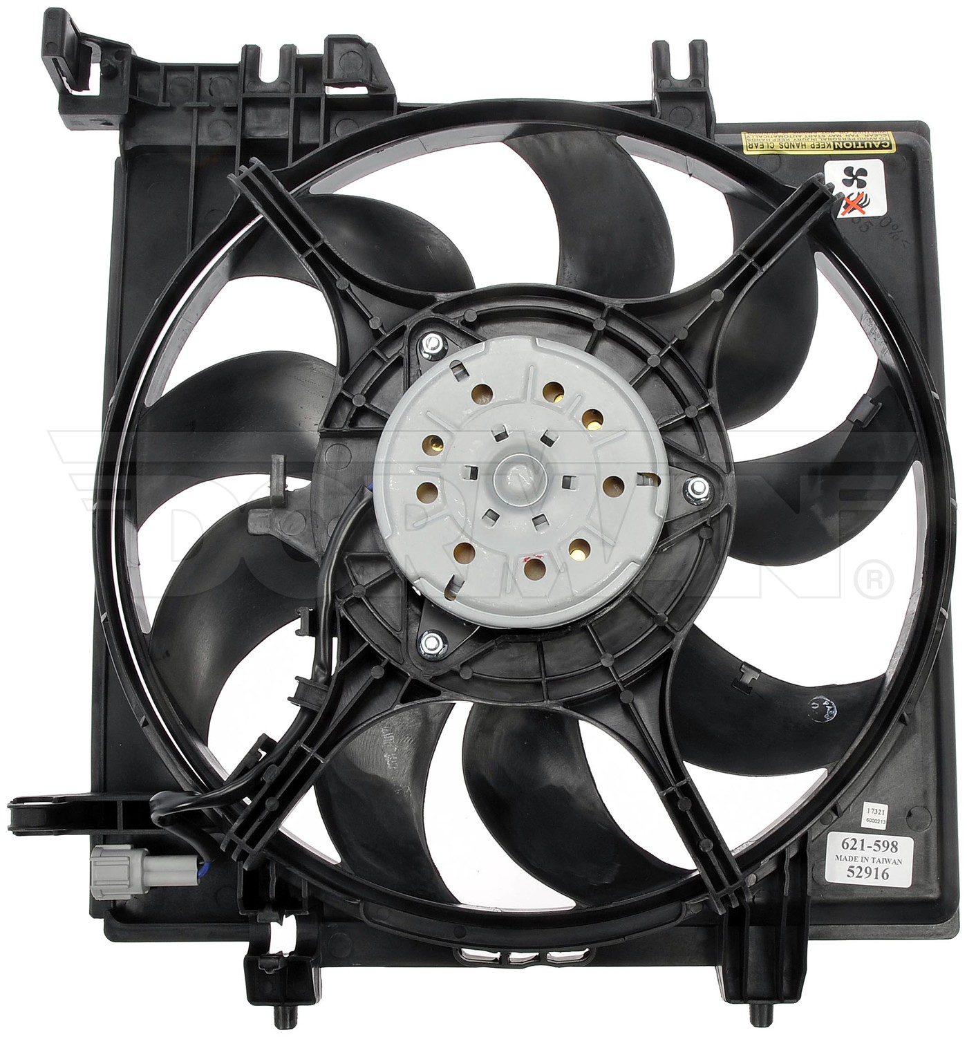 Radiator Fan Assembly Without Controller