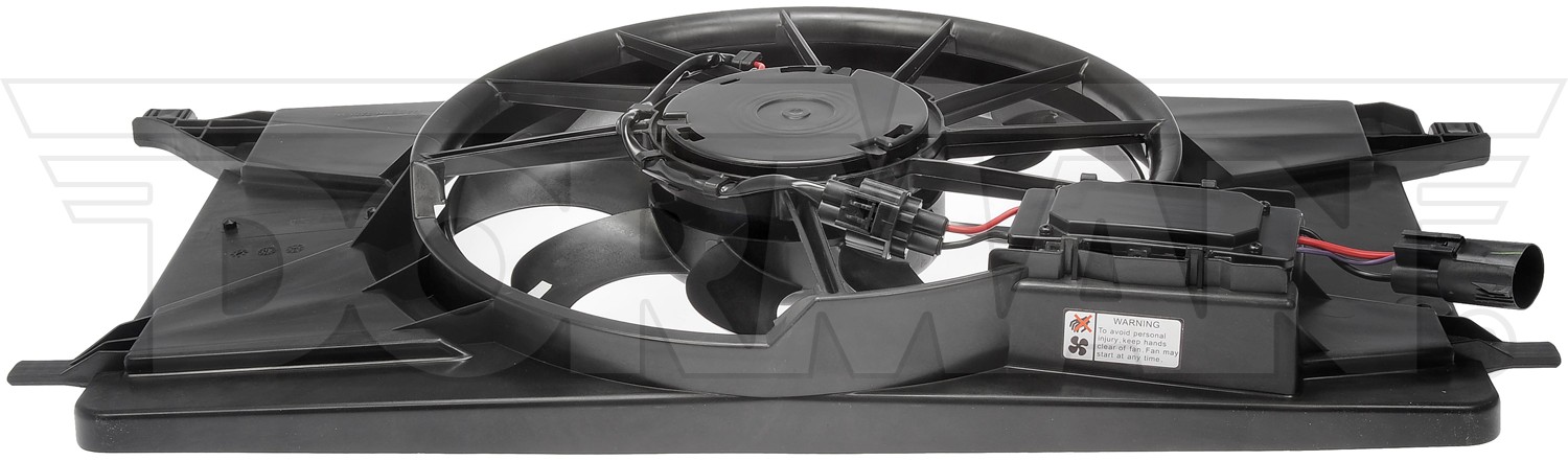Radiator Fan Assembly With Controller