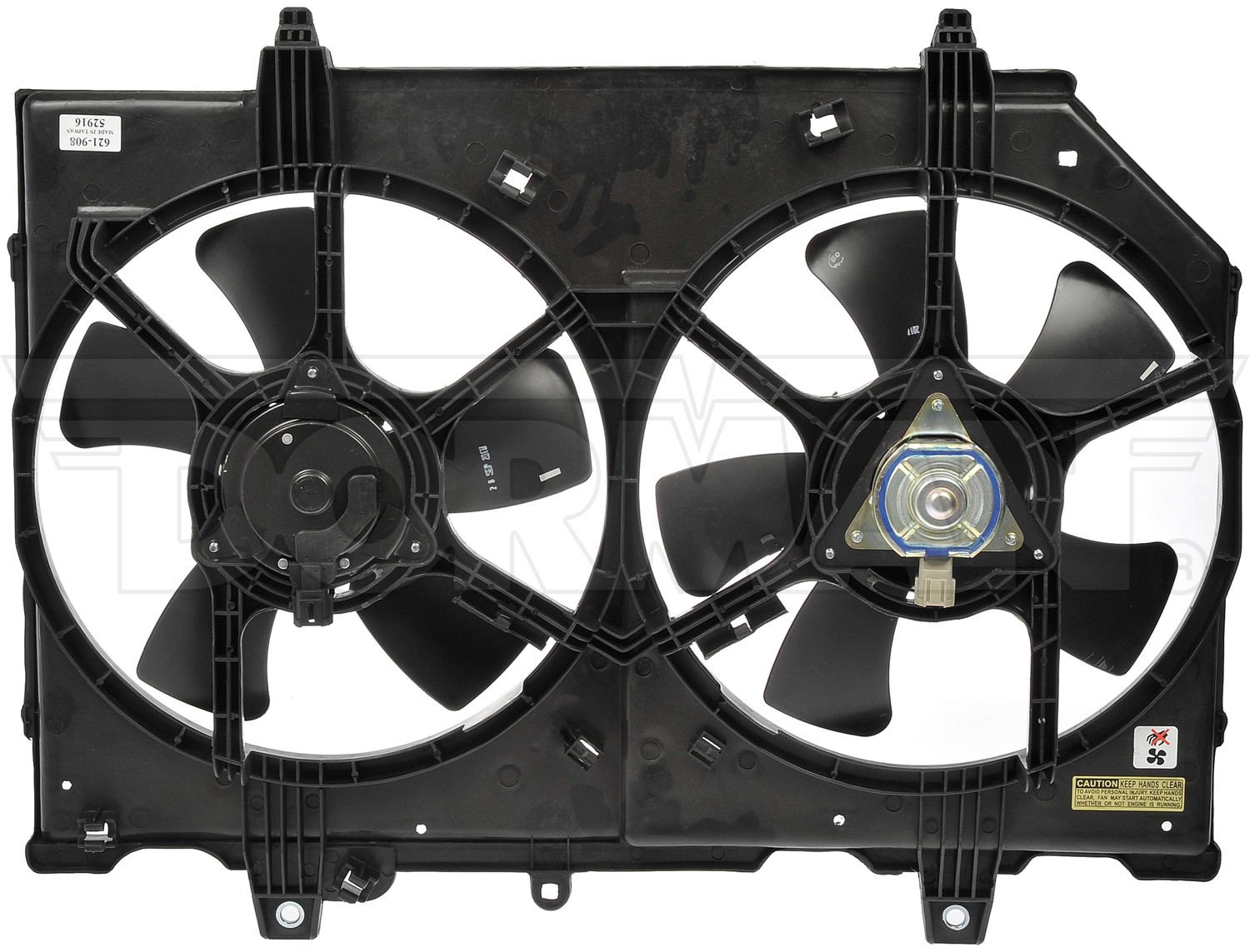 Radiator Fan Assembly Without Controller